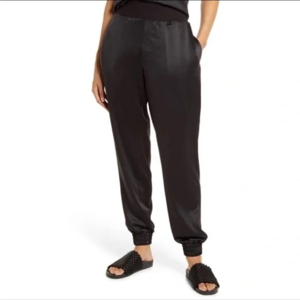 Satin Stretch Joggers by Halogen- New, never worn